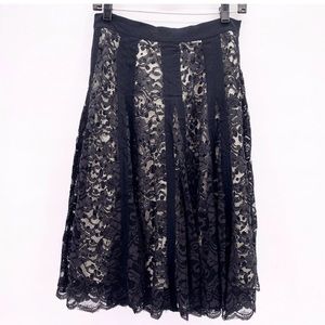 Sundance Nicolette Black Lace Skirt - Size 8